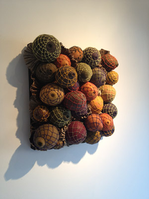 Contemporary basket sculpture by Karen Gubitz
