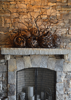 4 Baskets That Go On Cool Fireplace Mantels