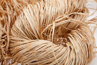 raffia used in basket weaving